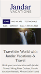 Mobile Screenshot of jandartravel.com